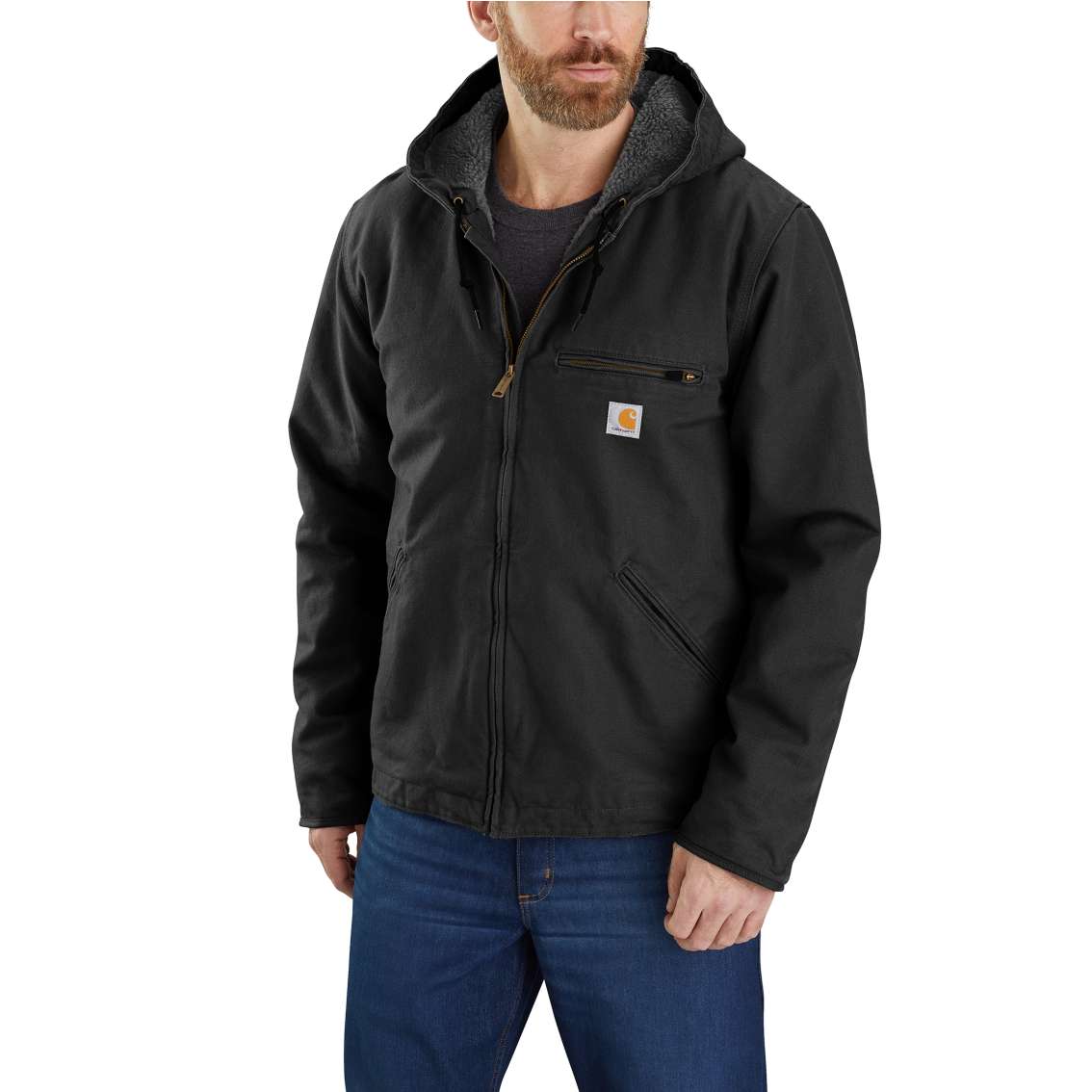 Carhartt Bartlett Jacket for Men | Warm Winter Jacket with Full